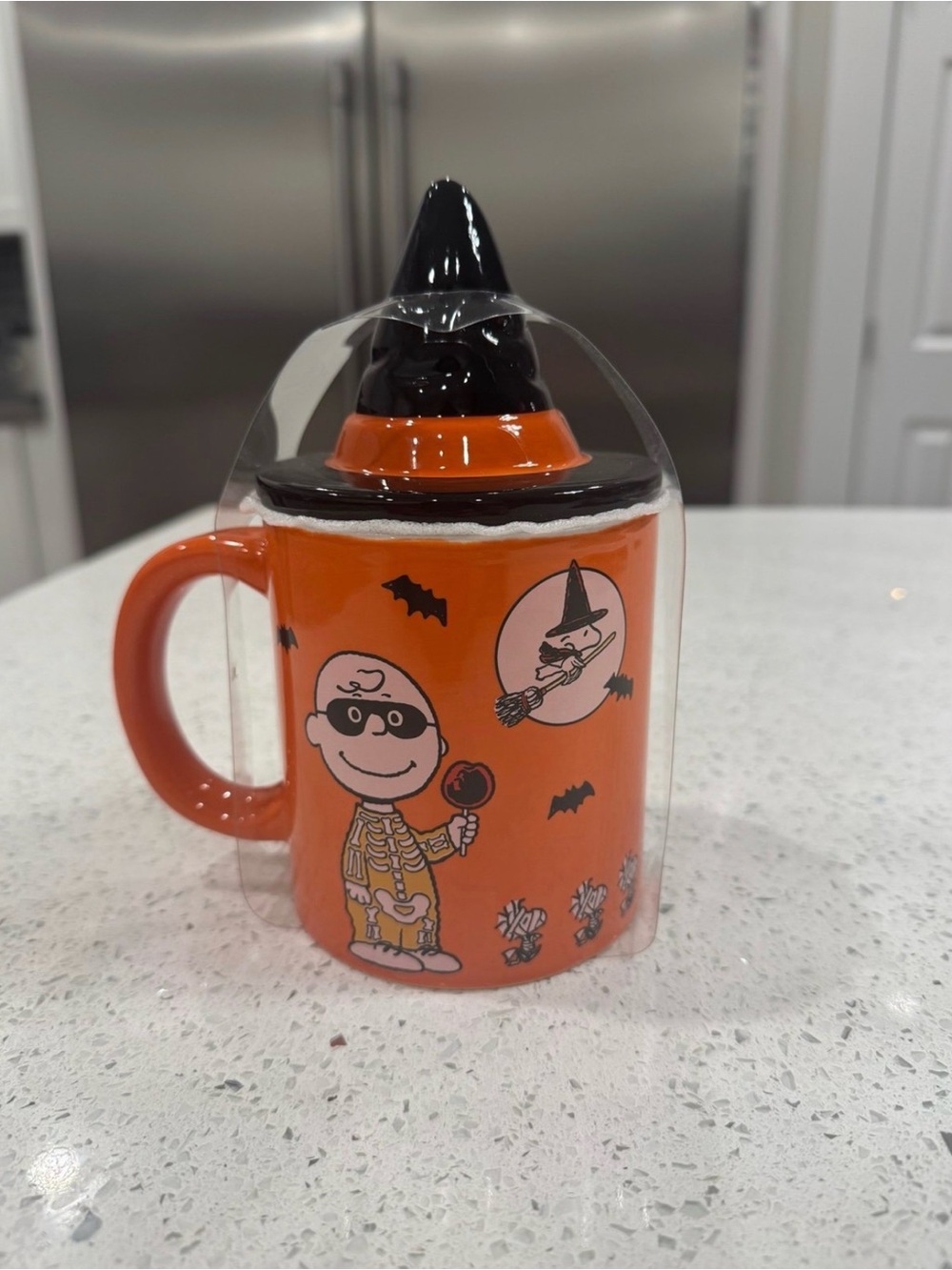 Charlie Brown Halloween Pumpkin Mug